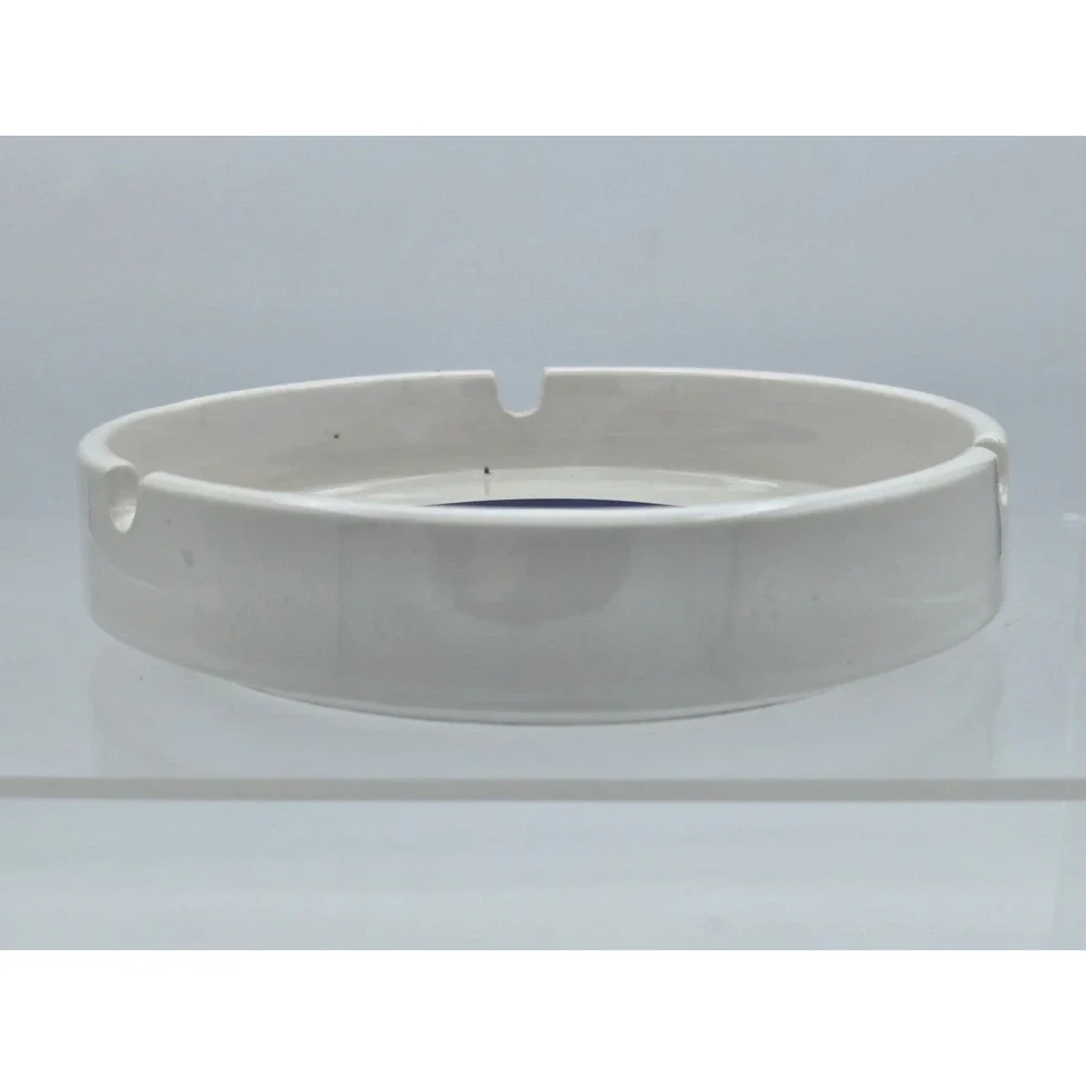 Vtg Chicago Cubs Ashtray White Logo MLB Clean Classic Design 3 Ports 6